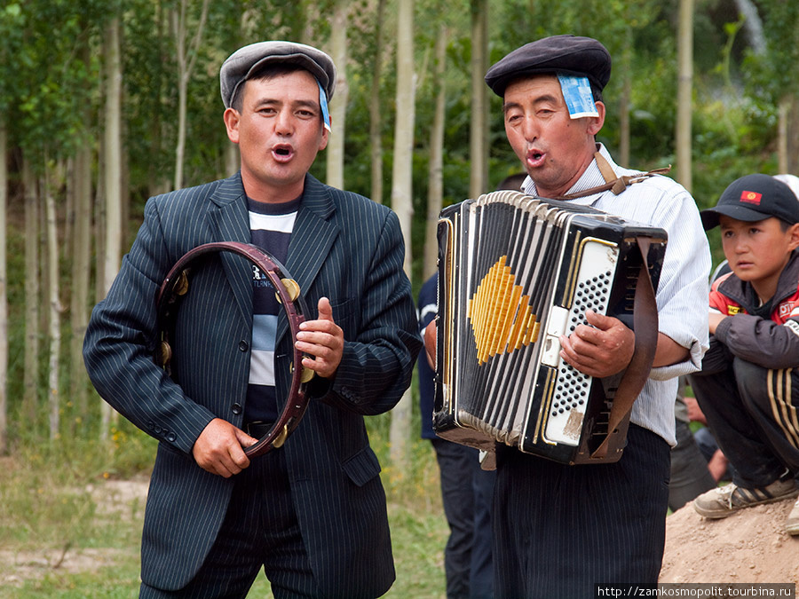 Деревенская свадьба Киргизия