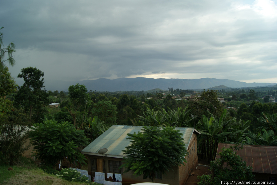 город у гор Западный регион, Уганда