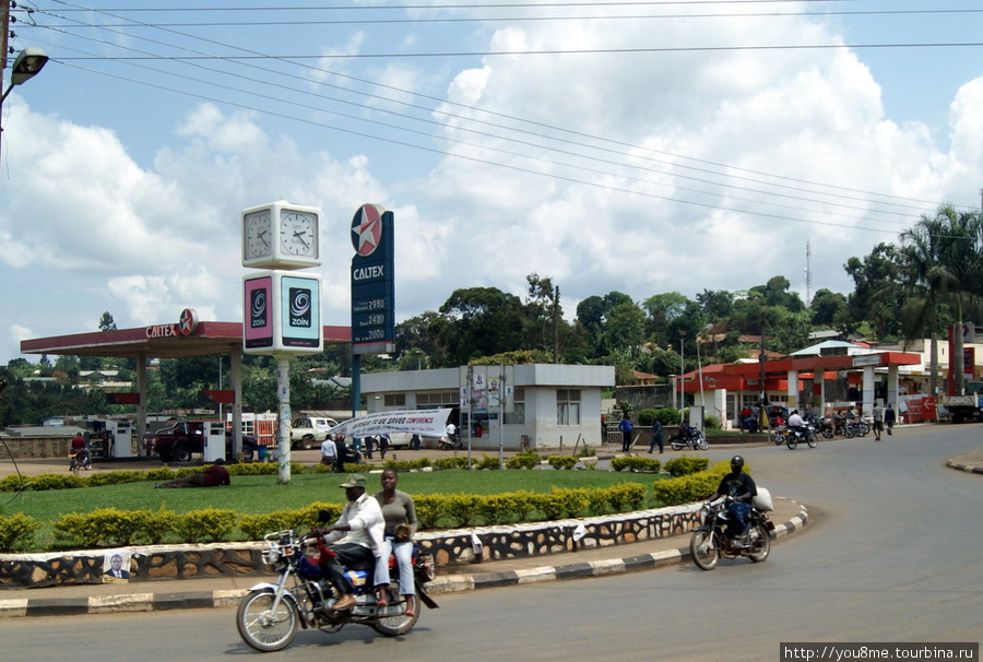 в центре города Западный регион, Уганда