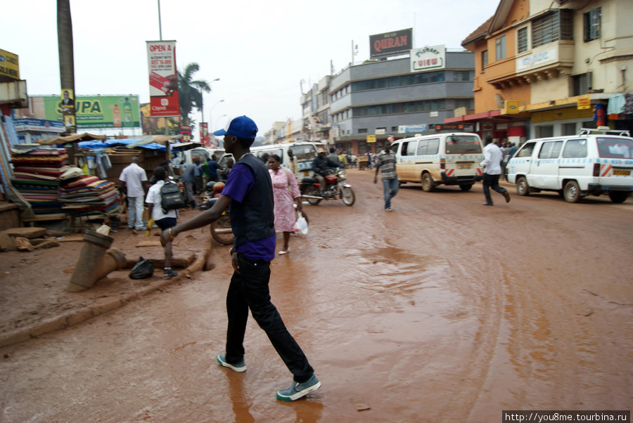 после дождя Кампала, Уганда