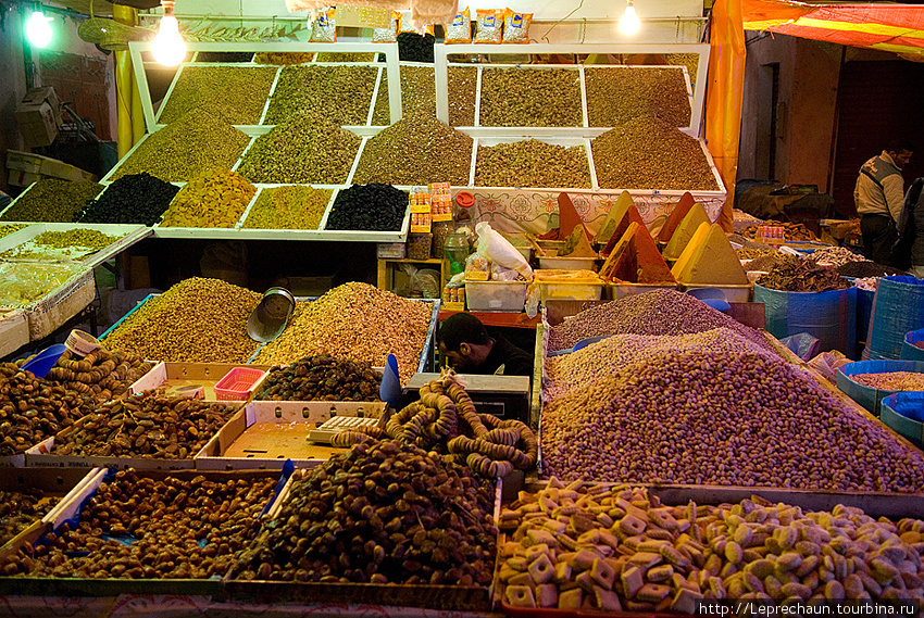 Рынок пряностей Марокко