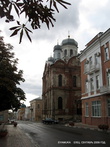 Городская улица с собором Михаила Архангела.