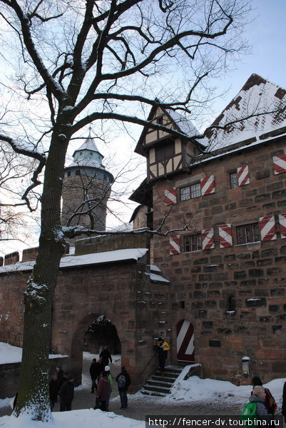 В Нюрнбергском замке Нюрнберг, Германия