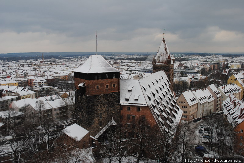 Белые крыши Нюрнберга Нюрнберг, Германия