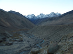 Типичный горный ландшафт Тибета