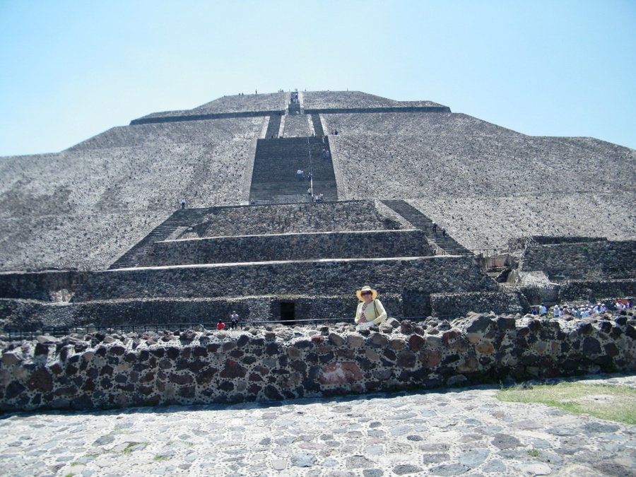 Пирамида Солнца Мехико, Мексика