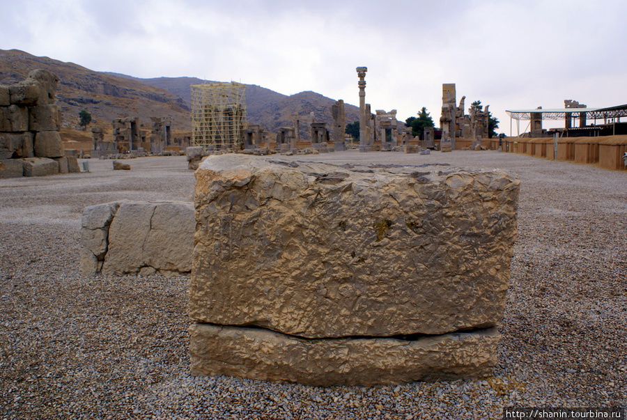 Древняя столица Персии Персеполь древний город, Иран