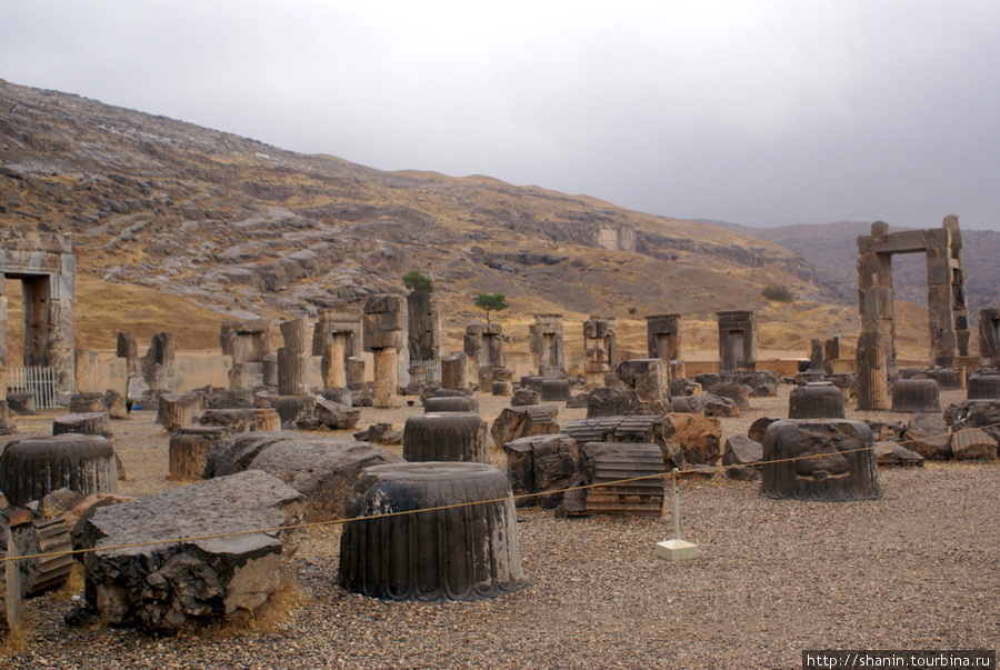 Руины Персеполь древний город, Иран