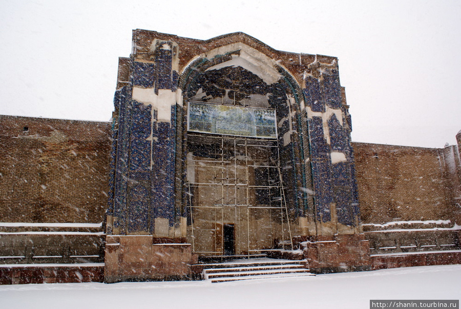 Голубая мечеть в Тебризе Тебриз, Иран
