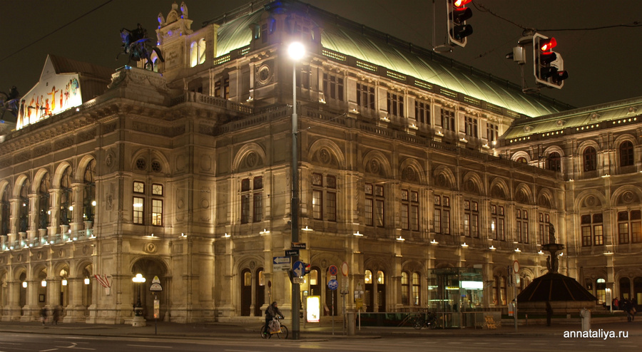 Здание Венской оперы Вена, Австрия