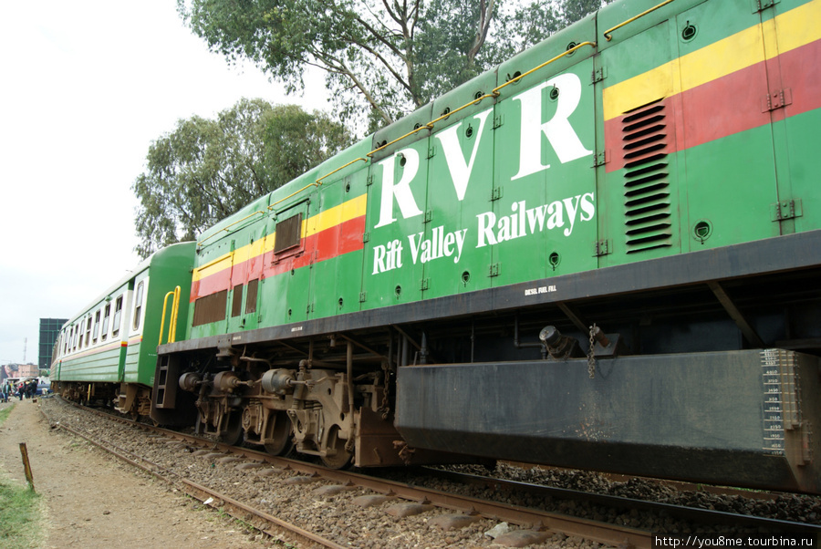 старый поезд Найроби, Кения