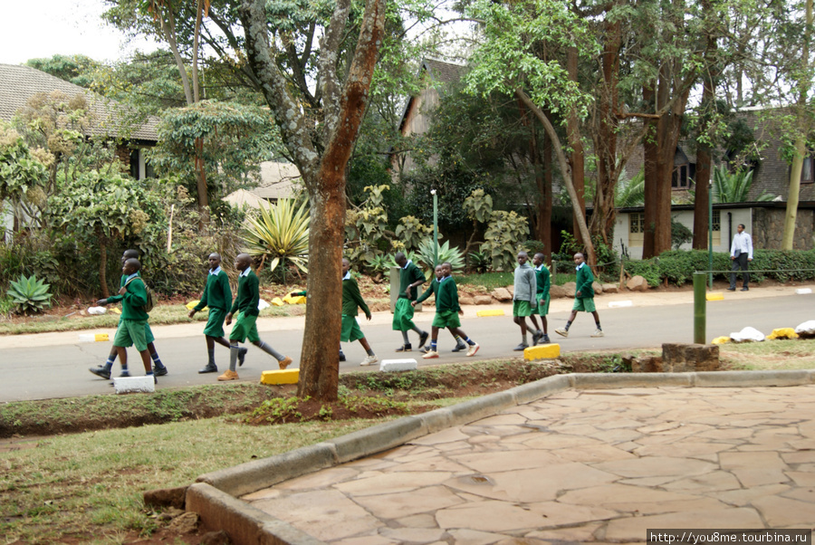 школьники на экскурсии Найроби, Кения