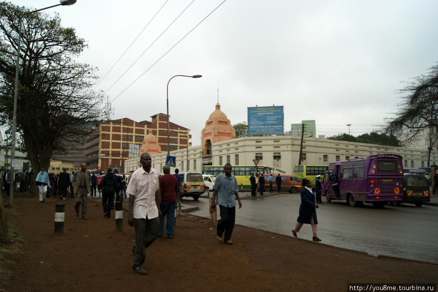 в центре Найроби, Кения