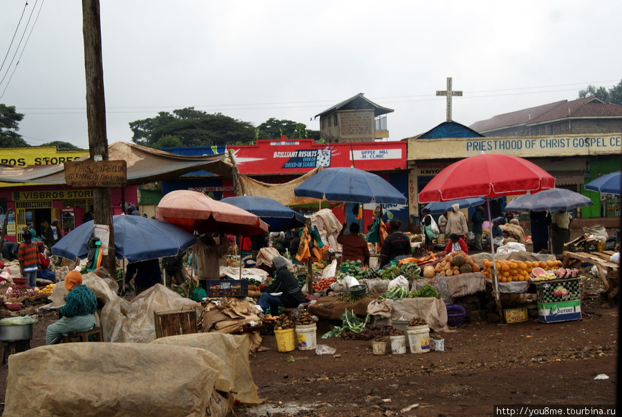 рыночек Найроби, Кения