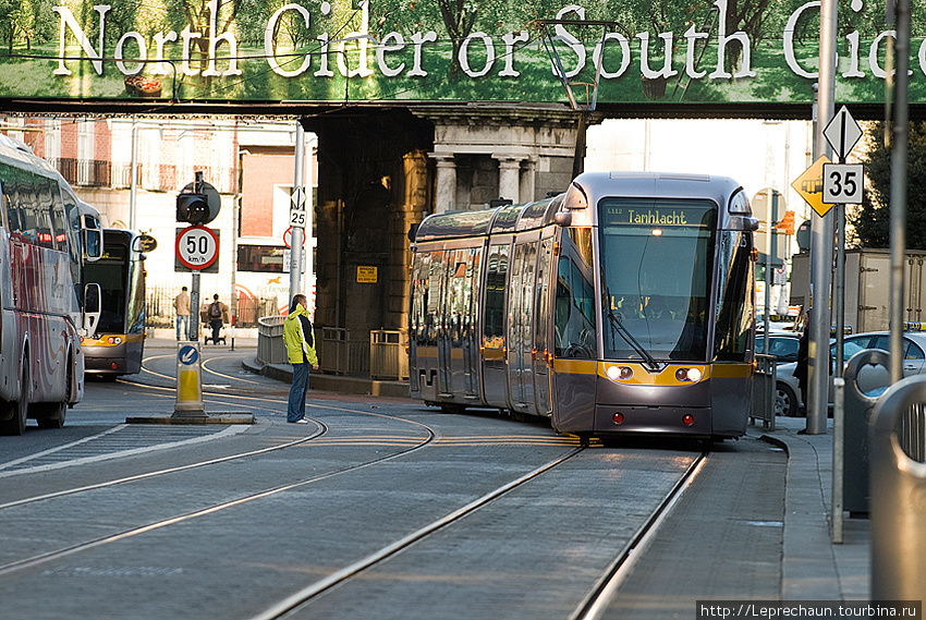Трамвай ЛУАС Дублин, Ирландия