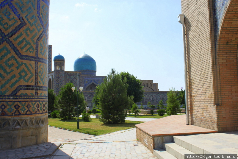 Площадь Регистан Самарканд, Узбекистан