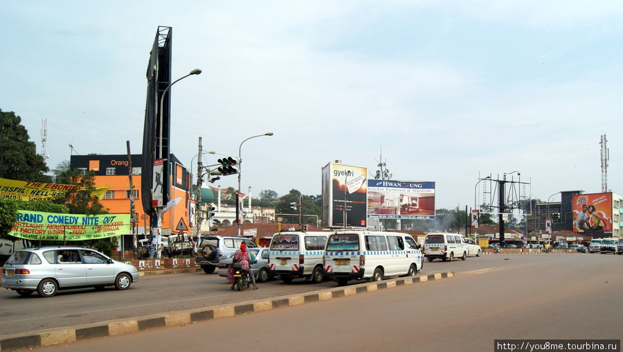 на дороге Кампала, Уганда