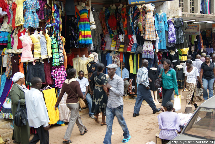 рынок Кампала, Уганда