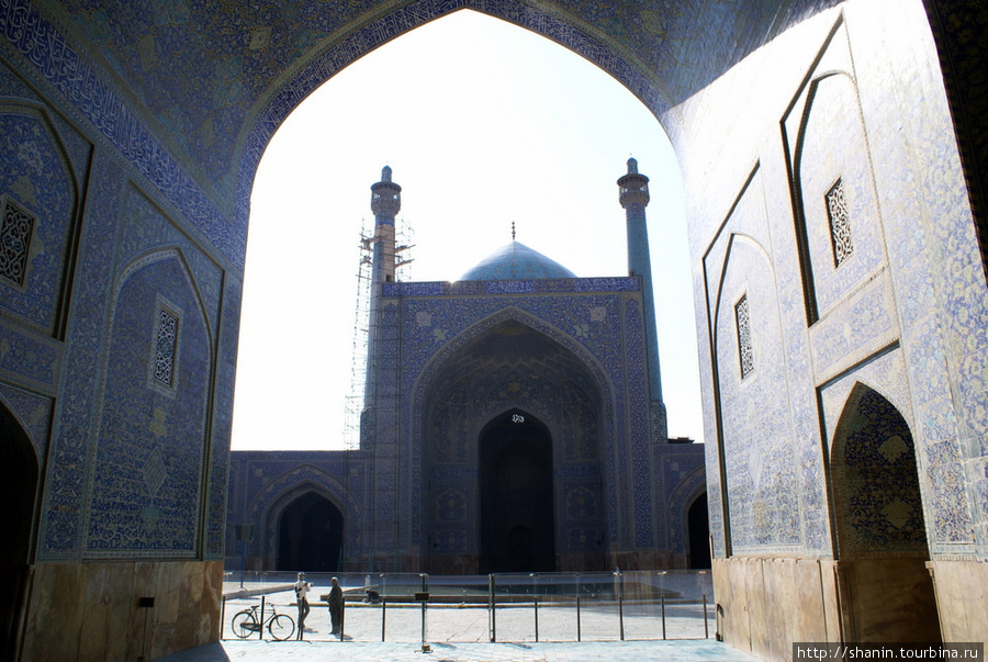 В мечети Имама Исфахан, Иран
