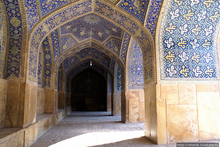 Коридор в мечети Имама Исфахан, Иран