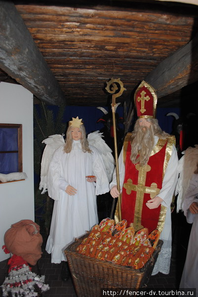 Святой Микулаш — чешский Дед Мороз Среднечешский край, Чехия