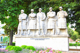 Памятник германски солдатам погибшим в 1-ю мировую войну.