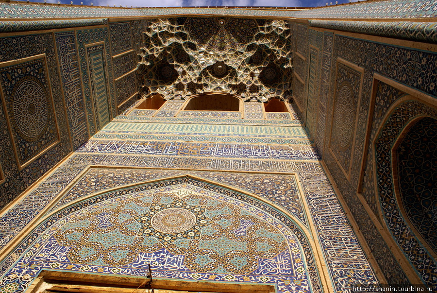 Портал мечети Джаме Йезд, Иран