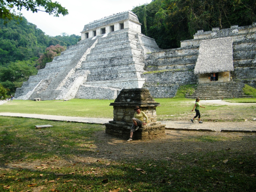 Главная пирамида, прощай Паленке, Мексика