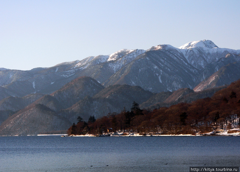 Снегография Никко: озеро Тюзэндзико Никко, Япония