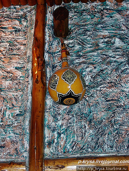 Декоративный сосуд из тыквы Ташкент, Узбекистан