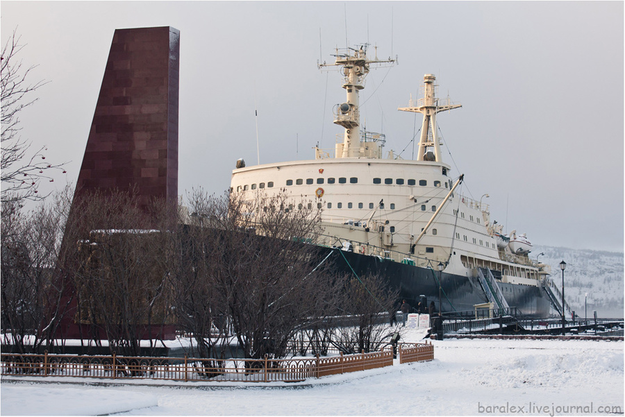 Атомный ледокол Ленин Мурманск, Россия