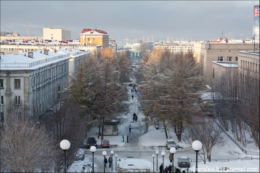 Виды горда Мурманск Мурманск, Россия