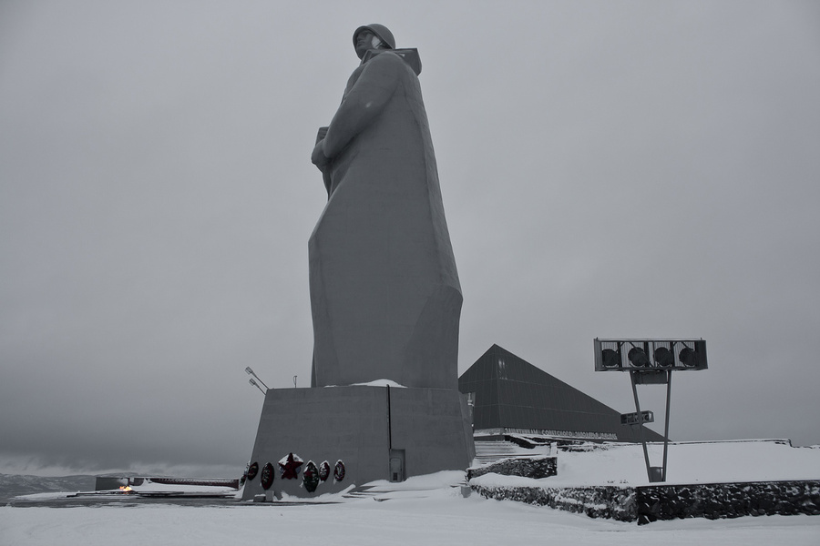 Прогулка по Мурманску Мурманск, Россия