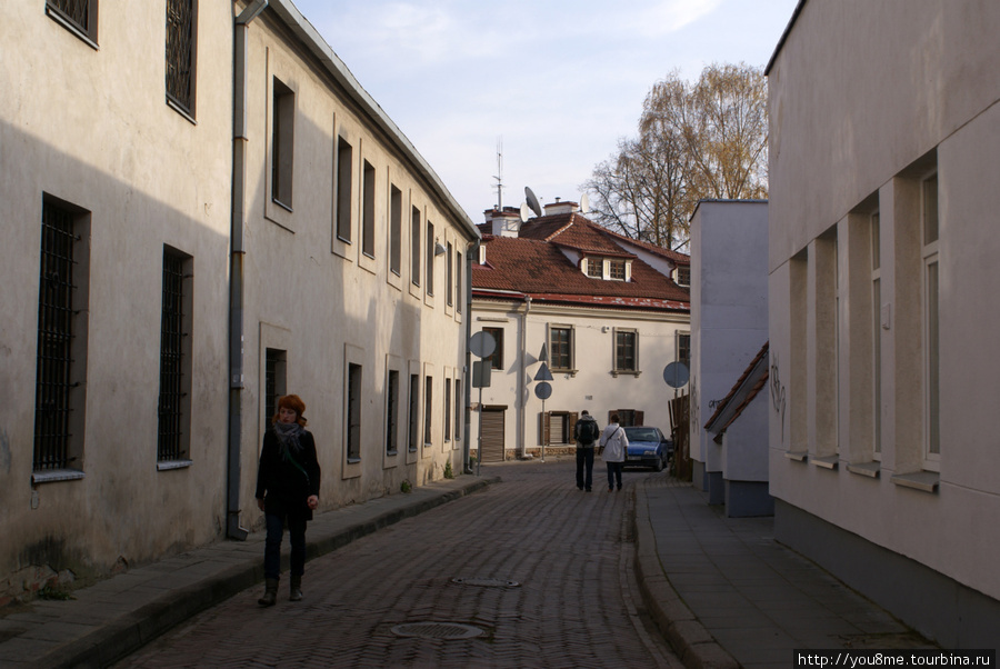 по улицам Старого города Вильнюс, Литва