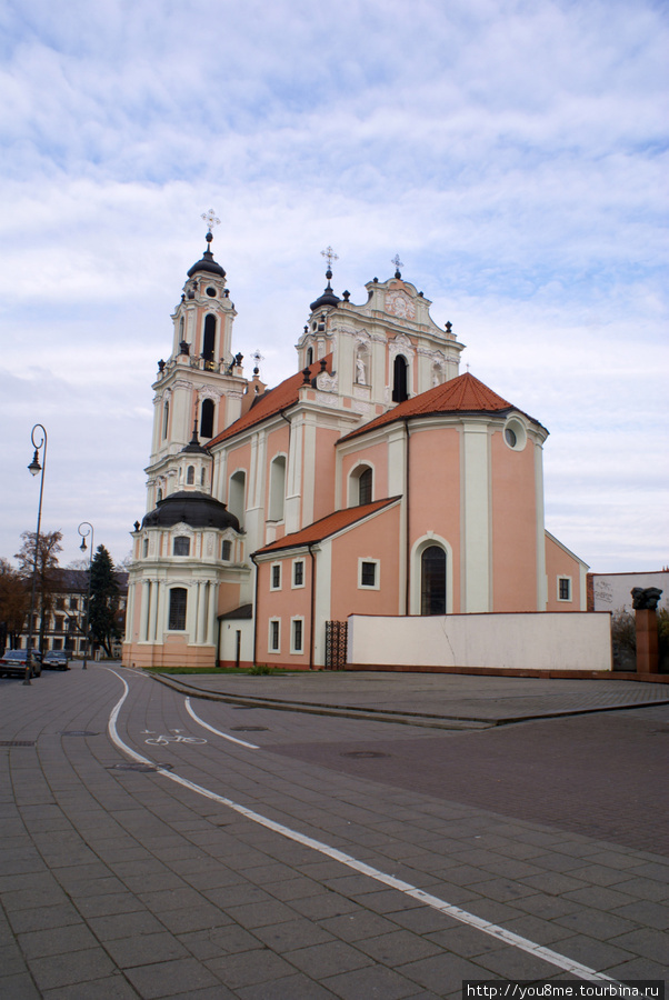 Розовый город Вильнюс, Литва