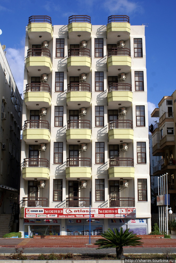 Апартаменты на набережной Алания, Турция