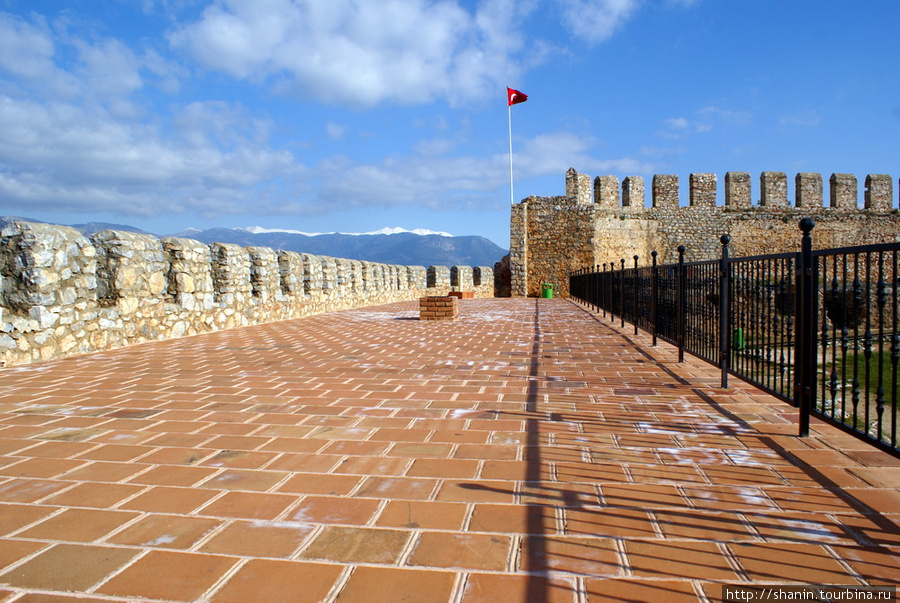 На крепостной стене Алания, Турция