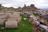 Куски колонн в Пергаме