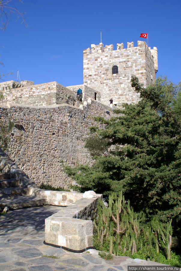 Итальянская башня в замке Святого Петра Бодрум, Турция