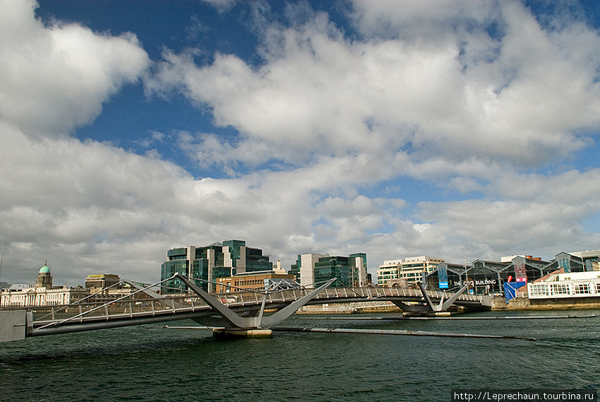 Пешеходный мост Шона ОКейси Дублин, Ирландия