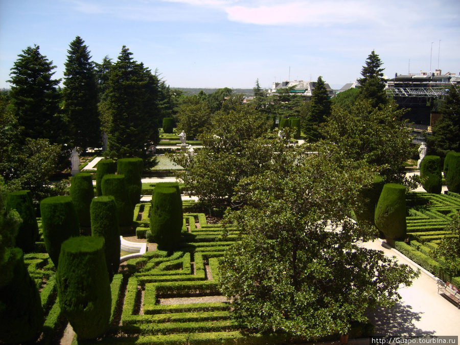 Сады Сабатини Мадрид, Испания