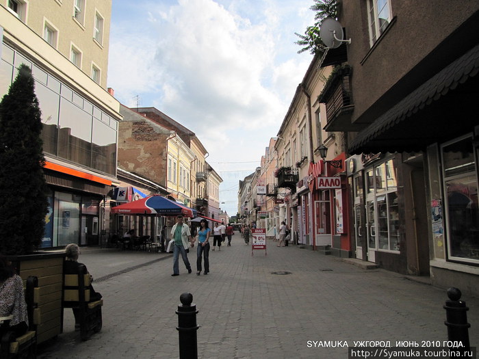 Улочки Старого города. Ужгород, Украина