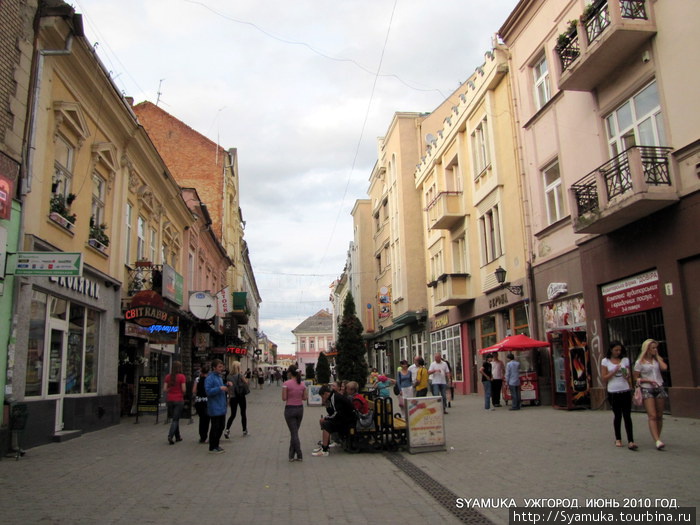 Улочки Старого города. Ужгород, Украина