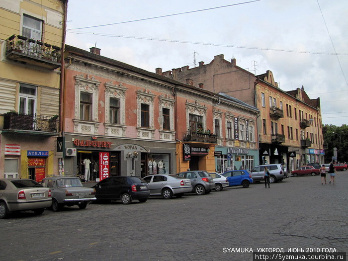 Улочки Старого города. Ужгород, Украина