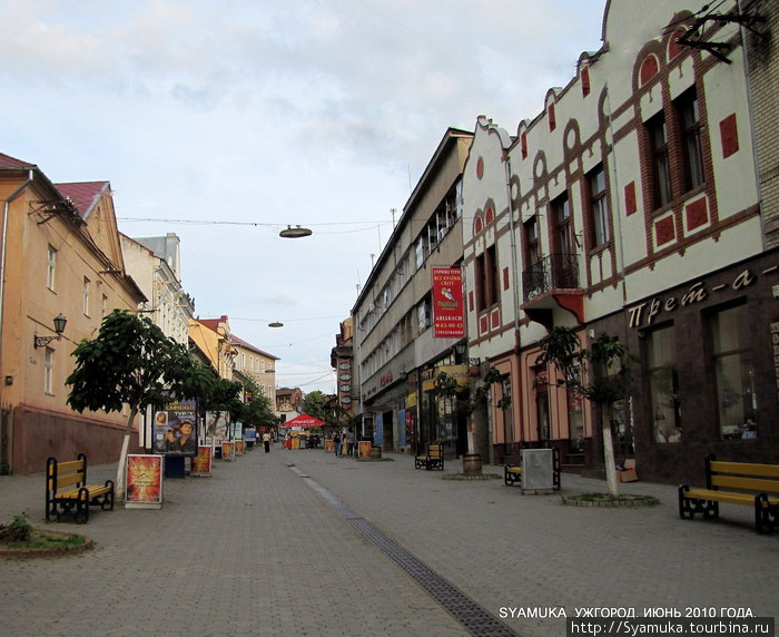 Улочки Старого города. Ужгород, Украина
