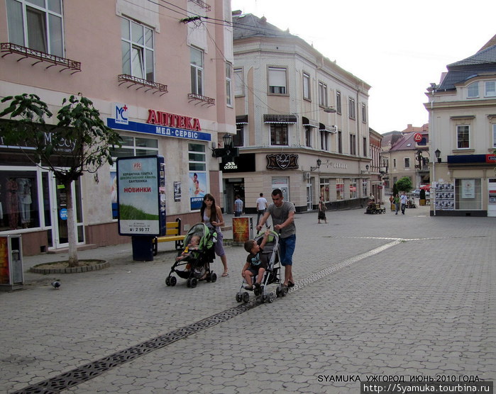 Улочки Старого города. Ужгород, Украина