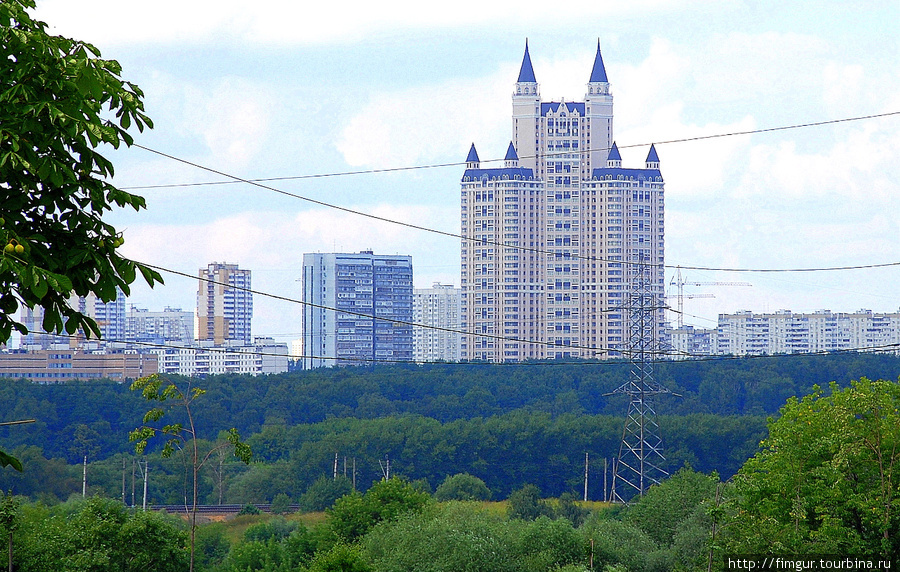 Москва из окна авто. Москва, Россия