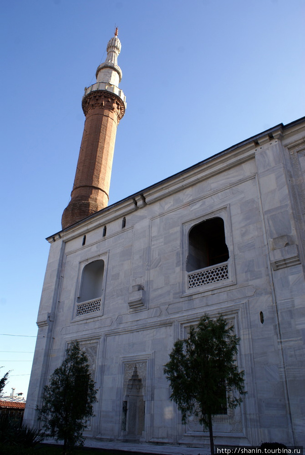 Минарет Зеленой мечети Бурса, Турция
