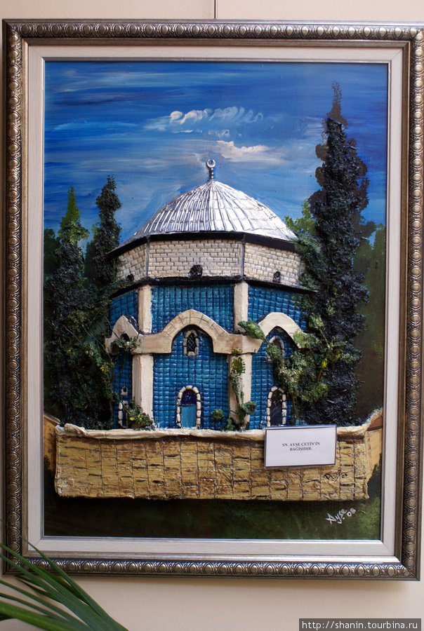 Зеленая гробница — картина в Городском музее Бурсы Бурса, Турция
