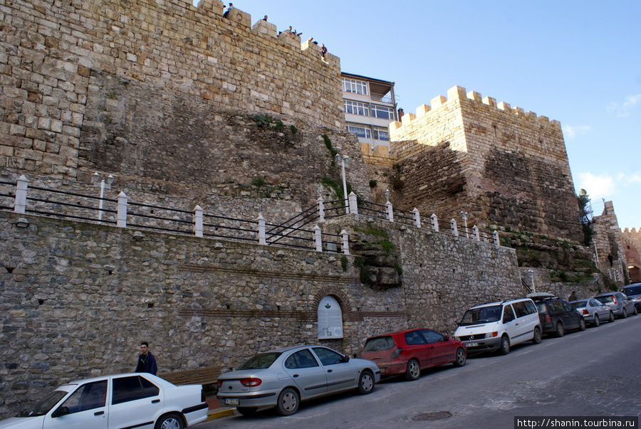 Крепостная стена в Бурсе Бурса, Турция